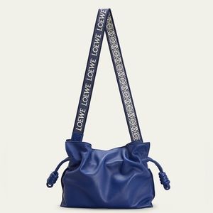 Loewe Flamenco Monochrome Leather Clutch Bag